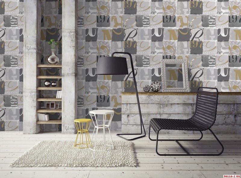 Trang trí không gian sống đẹp hơn với sản phẩm giấy dán tường hàn quốc hiện đại họa tiết độc đáo, ấn tượng này